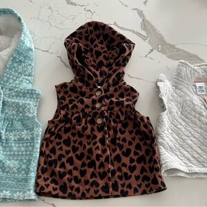 3 vests maybe wore once